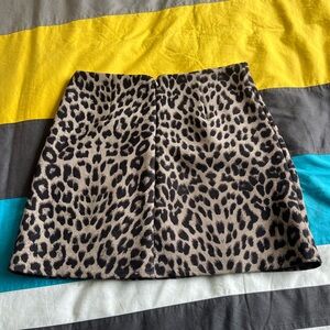 Cheetah Print -  women’s skirt - Small